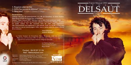 Pochette de mon premier CD