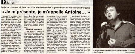 Article dans la Voix du Nord